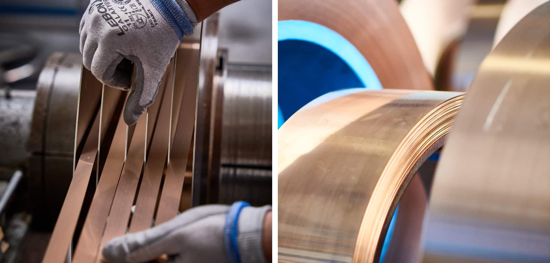 Usługowe cięcie wzdłużne taśm metalowych